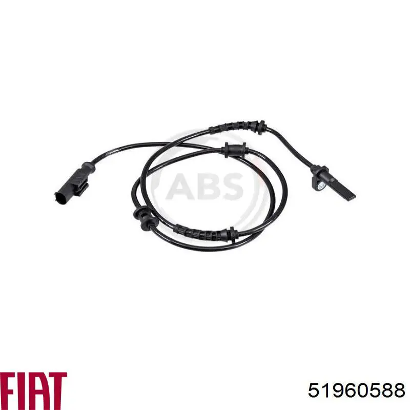 Sensor ABS, rueda trasera Fiat/Alfa/Lancia 51960588 precio, desde 25,23 EUR