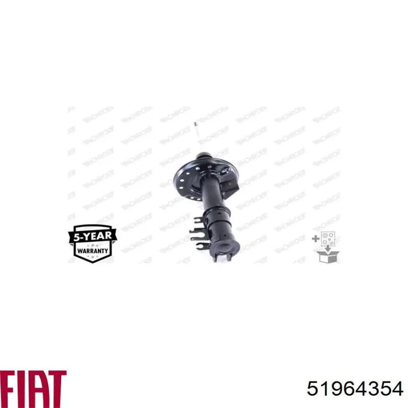 Amortiguador delantero derecho Fiat/Alfa/Lancia 51964354 precio, desde 63,17 EUR
