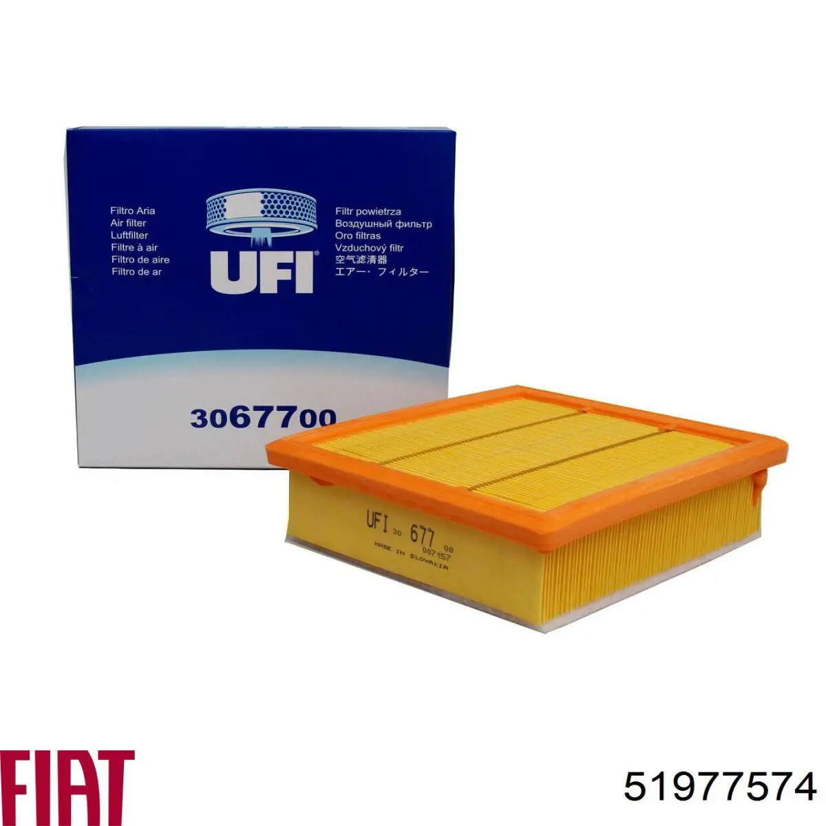Filtro de aire 51977574 Fiat/Alfa/Lancia