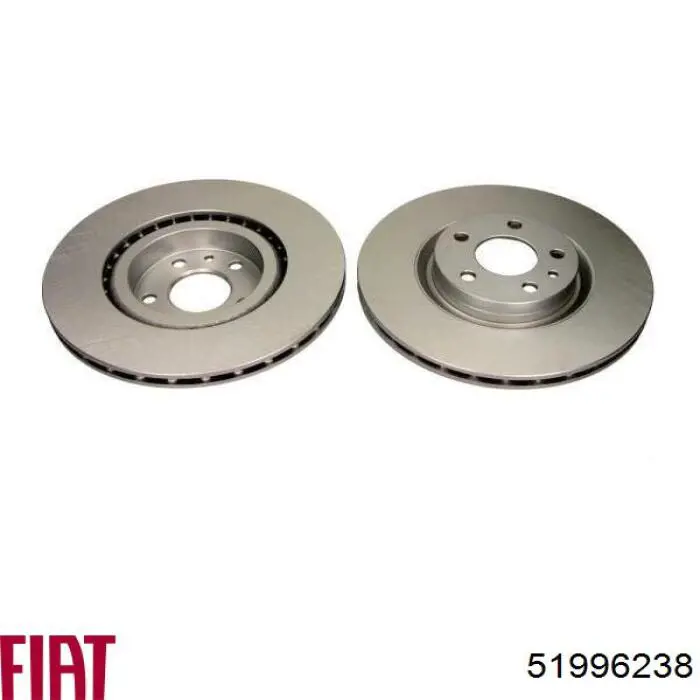 Comprar 51996238 Fiat/Alfa/Lancia Freno de disco delantero