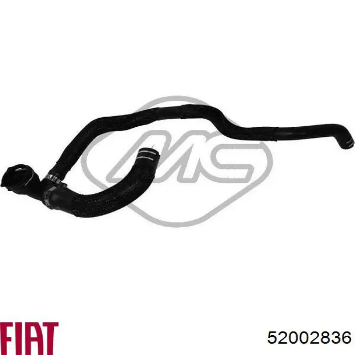 Manguera inferior del radiador Metalcaucho 97164 precio, desde 24,60 EUR