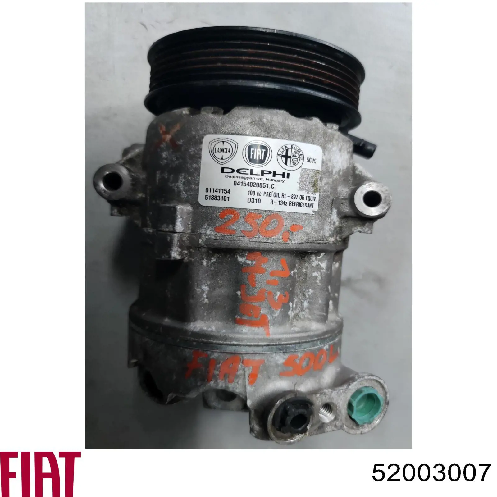 Compresor de aire acondicionado 670153 ERA