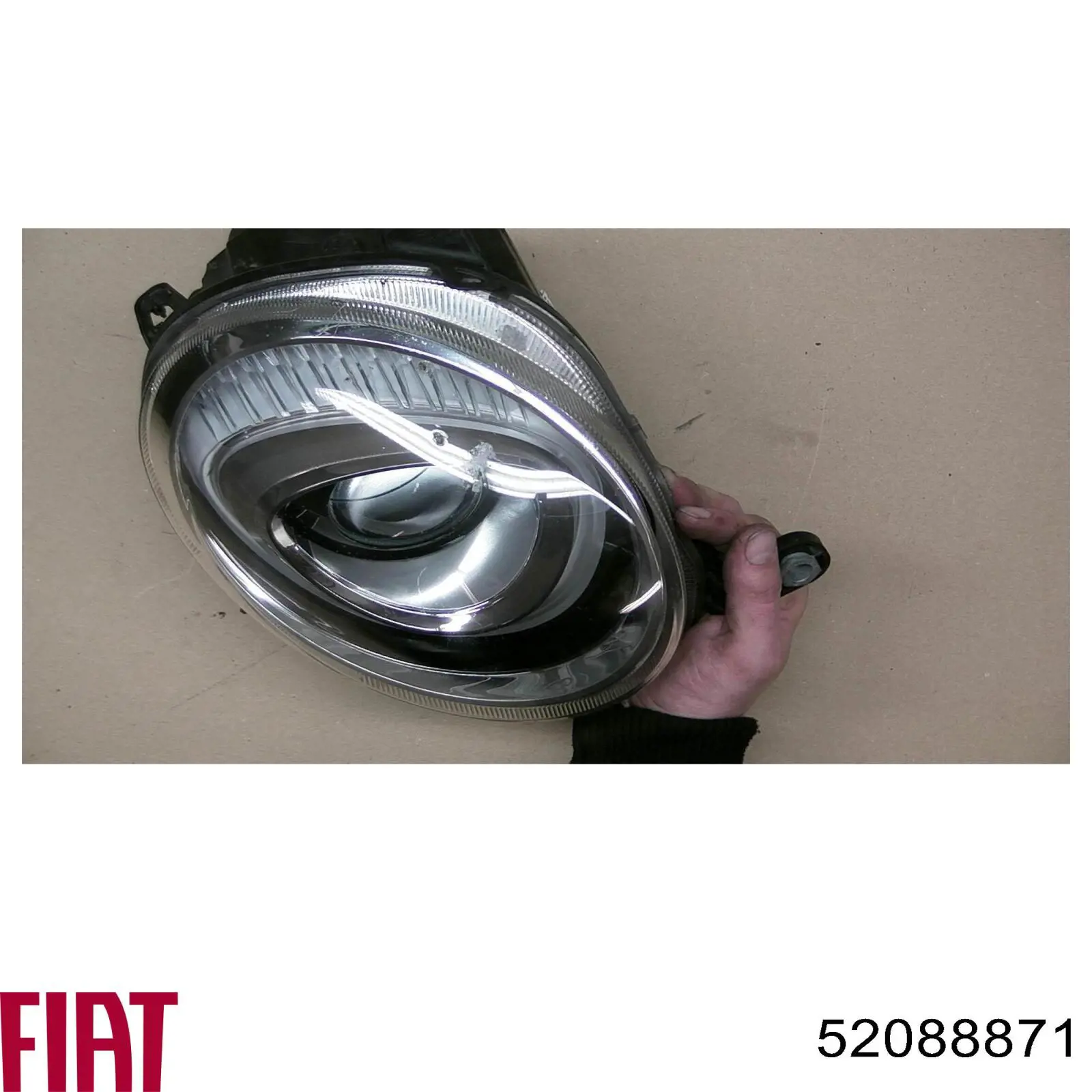 Faro derecho LPR251 Magneti Marelli