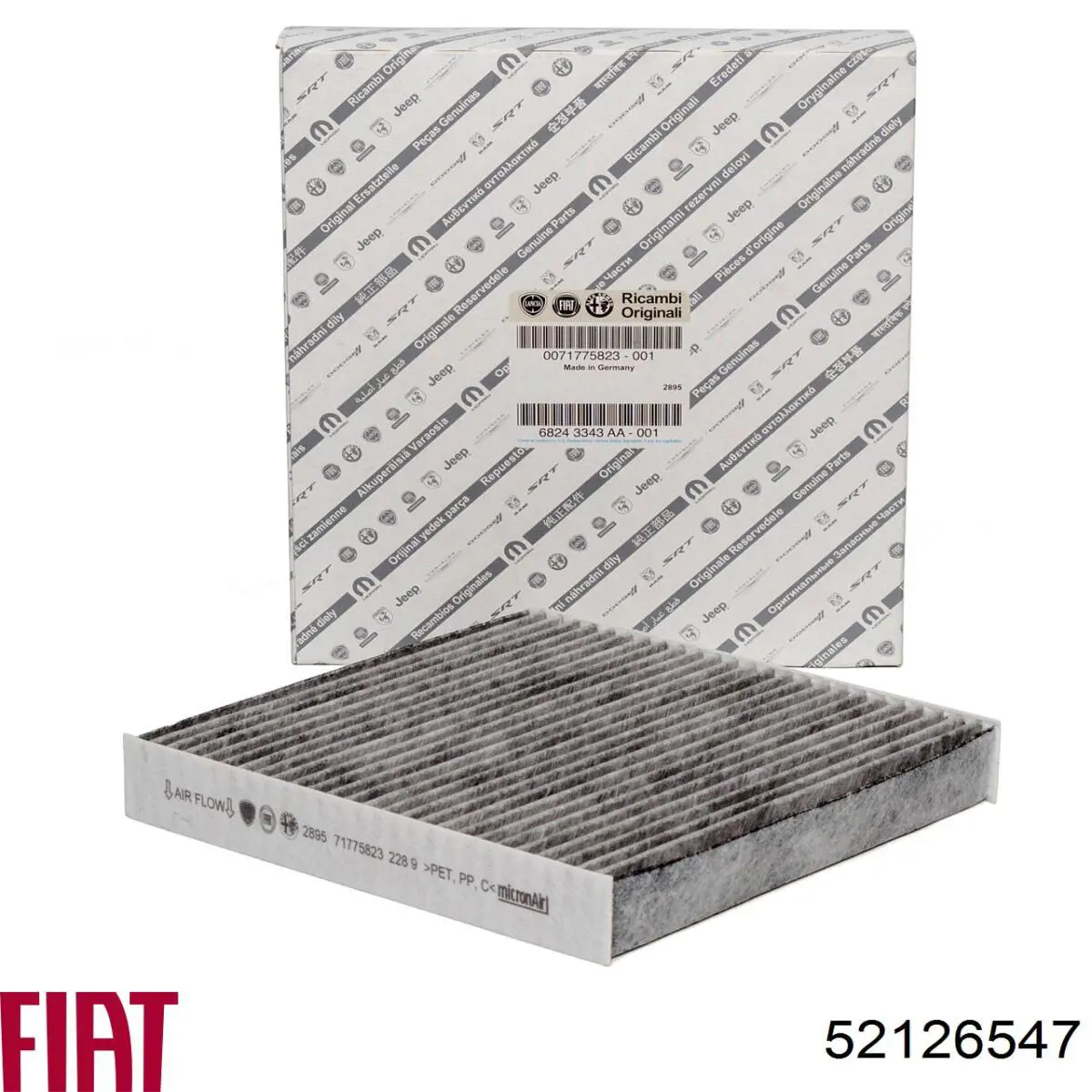 Filtro de habitáculo 52126547 Fiat/Alfa/Lancia
