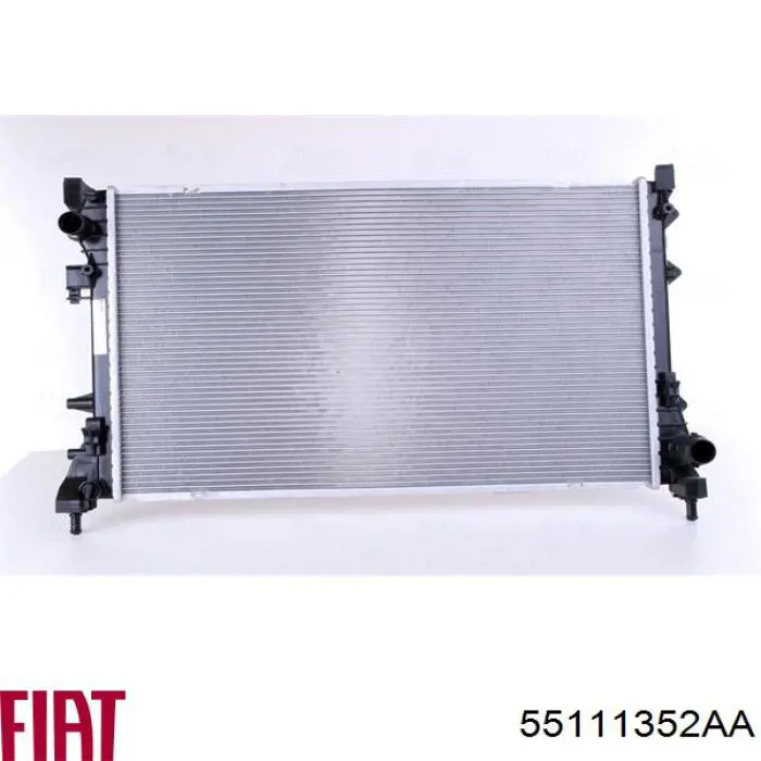 Radiador 55111352AA Chrysler