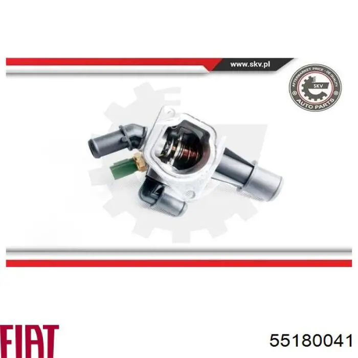 Termostato refrigerante Fiat/Alfa/Lancia 55180041