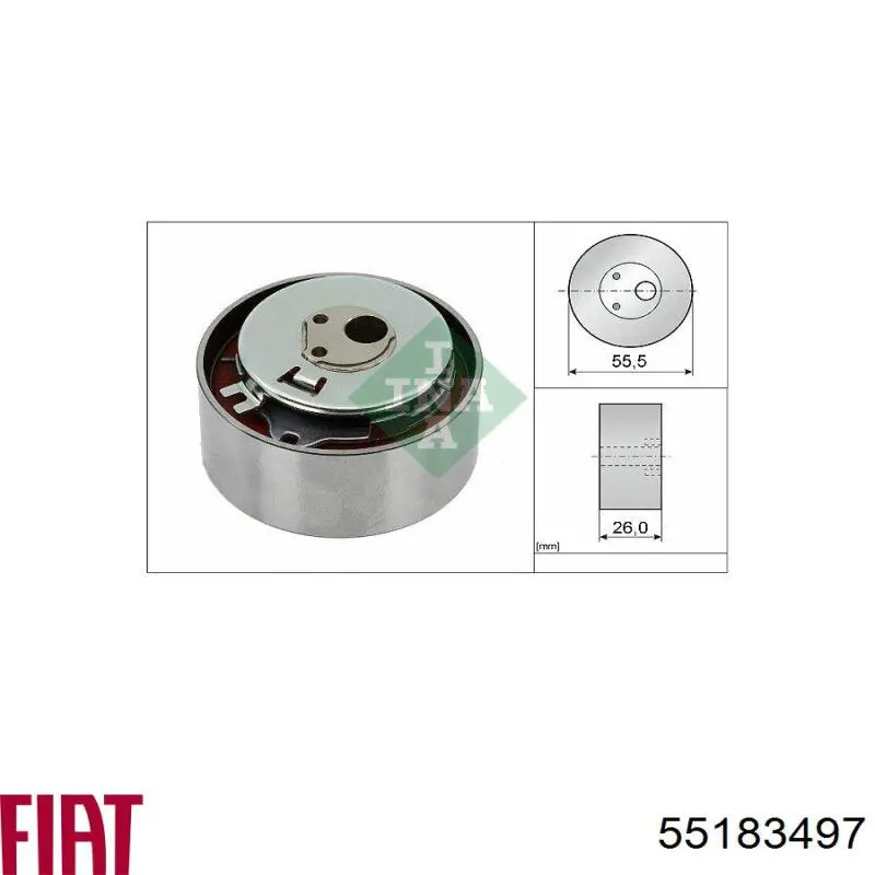 Comprar 55183497 Fiat/Alfa/Lancia Tensor correa distribución