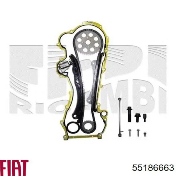 55186663 Fiat/Alfa/Lancia Junta de tapa frontal del motor