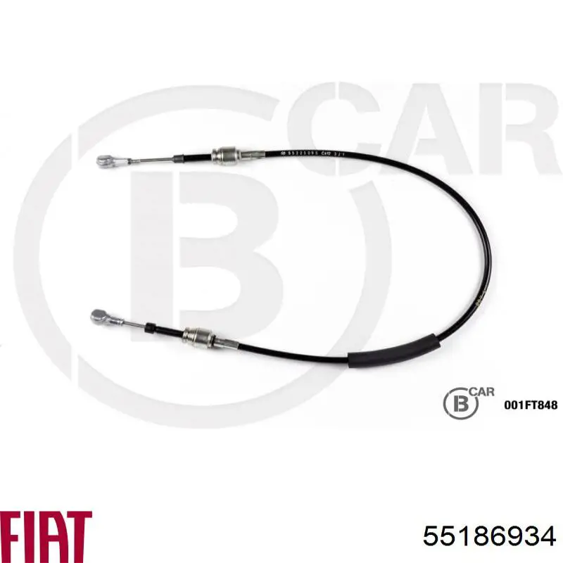 Cable de accionamiento, caja de cambios (selección de marcha) para Fiat Stilo (192)