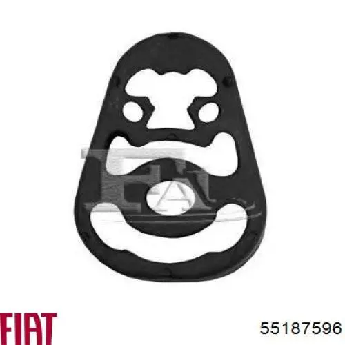 Almohadilla de tope silenciador Fiat/Alfa/Lancia 55187596 precio, desde 4,63 EUR