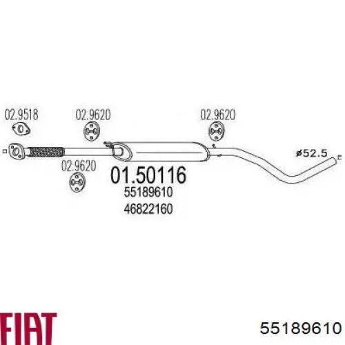 55189610 Fiat/Alfa/Lancia