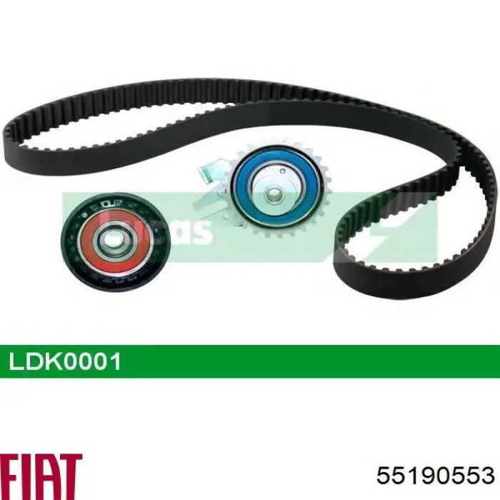 Polea correa distribución Fiat/Alfa/Lancia 55190553 precio, desde 14,48 EUR