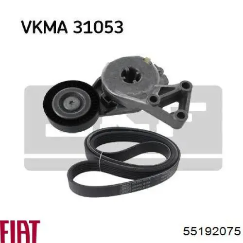 Correa trapezoidal Alfa Romeo 147 937