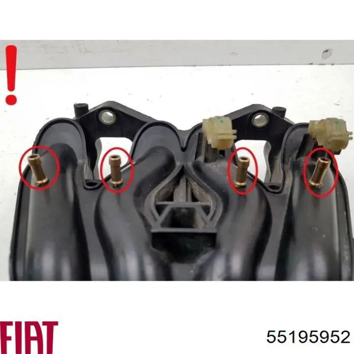 Comprar 55195952 Fiat/Alfa/Lancia Colector de admisión