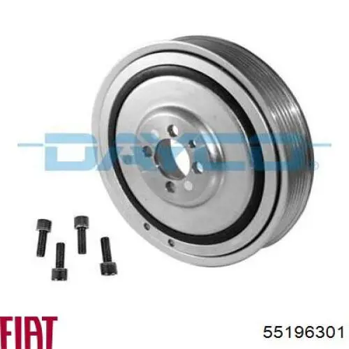Polea del cigüeñal Fiat/Alfa/Lancia 55196301 precio, desde 60,91 EUR