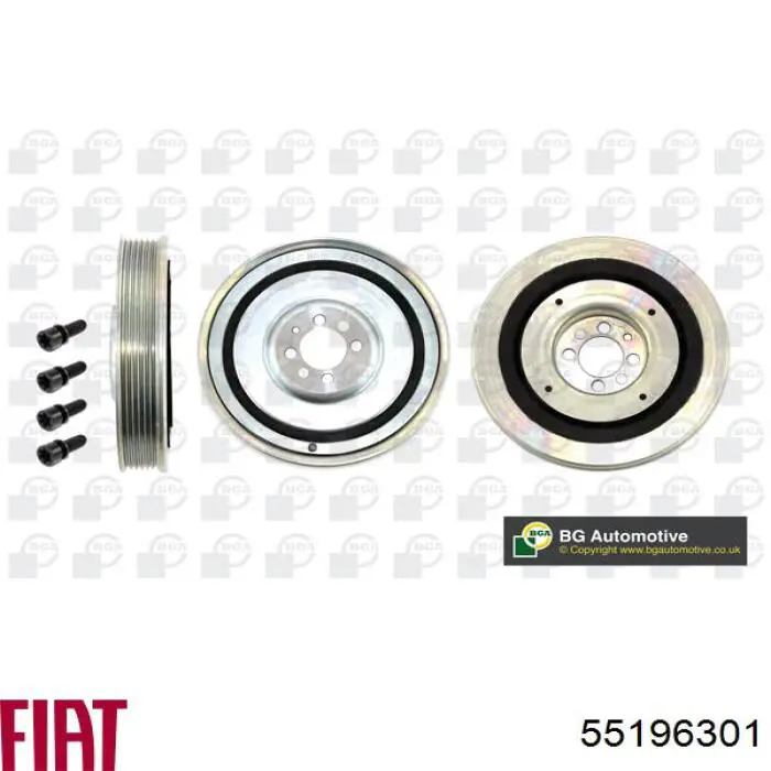 Comprar 55196301 Fiat/Alfa/Lancia La polea del cigüeñal