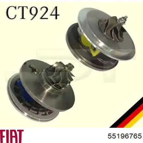 55196765 Fiat/Alfa/Lancia turbocompresor