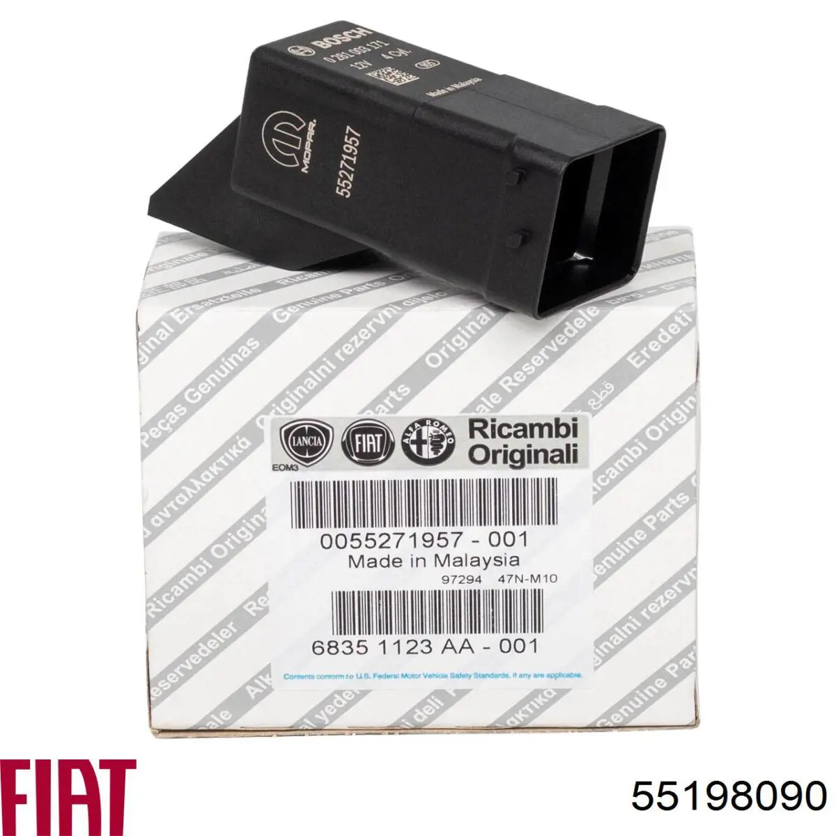 Relé de precalentamiento Fiat/Alfa/Lancia 69500830