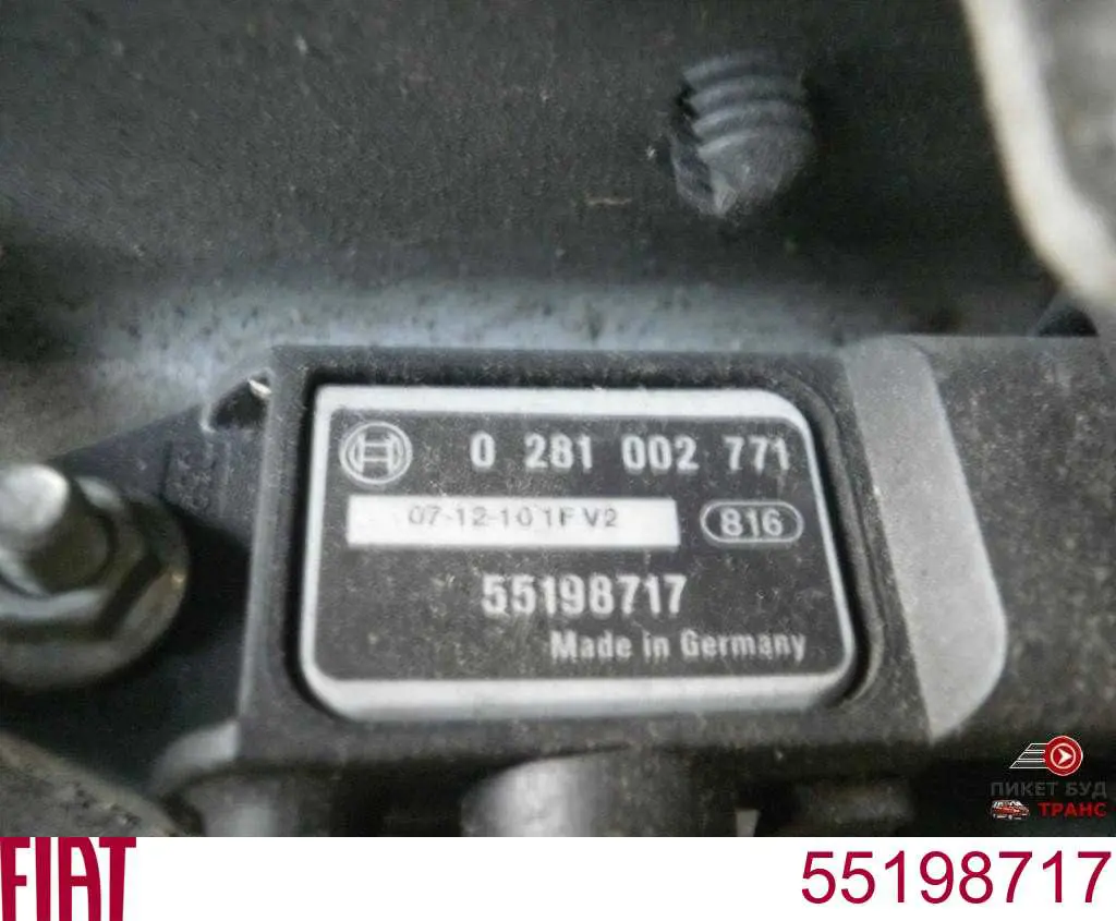 Sensor de presión de gases de escape Fiat/Alfa/Lancia 55198717 precio, desde 39,40 EUR