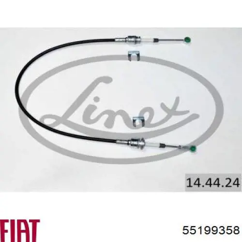 Cable de cambio de marchas Fiat/Alfa/Lancia 55246426 precio, desde 49,75 EUR
