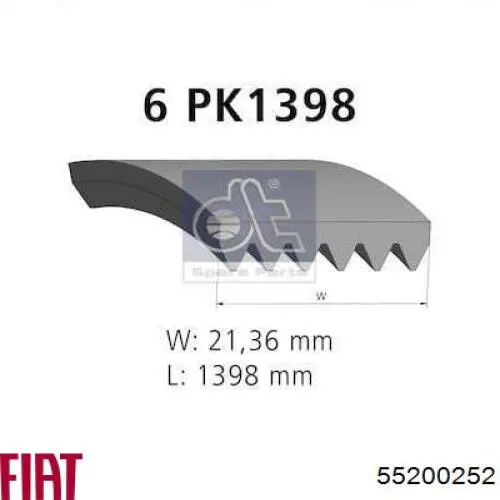 Correa trapezoidal Toyota Corolla E12