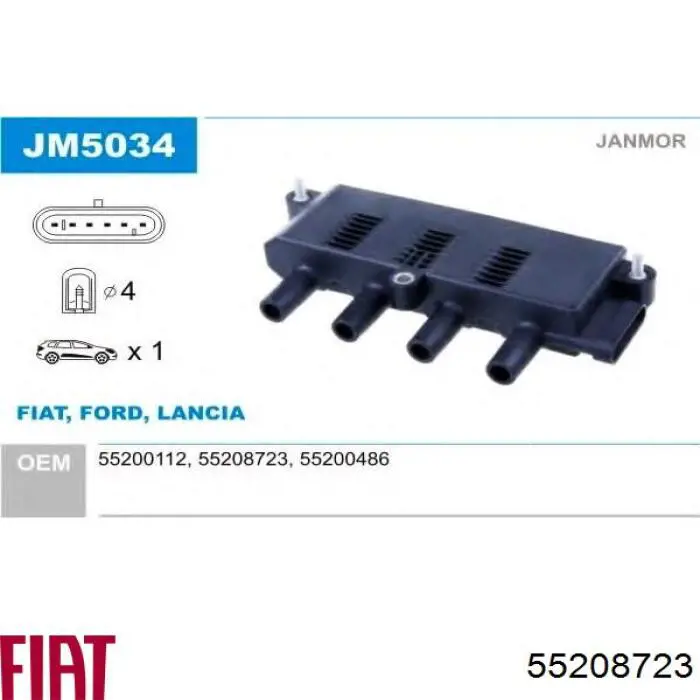 Comprar 55208723 Fiat/Alfa/Lancia Bobina