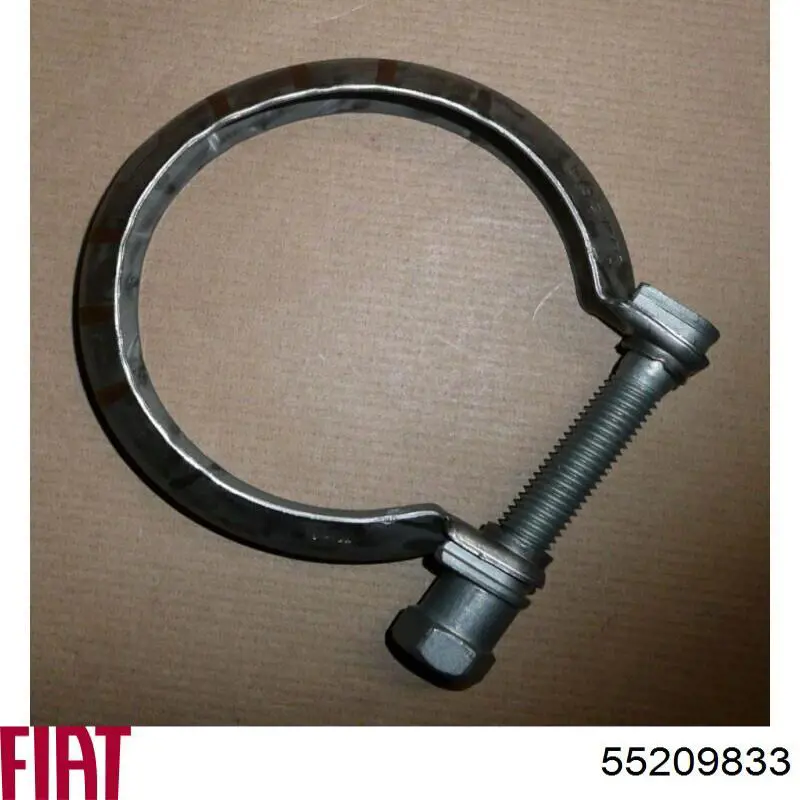 Abrazadera de sujeción delantera 860151 Opel