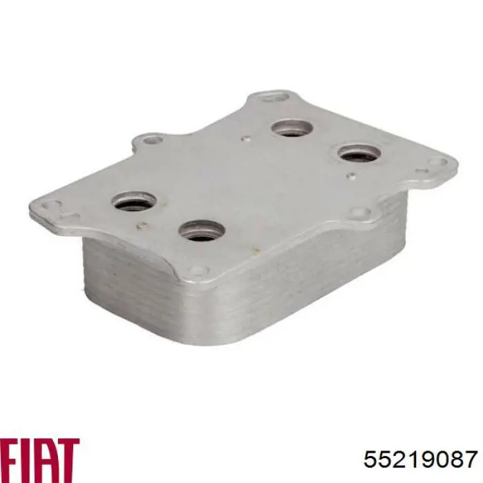 Radiador de aceite debajo del filtro 55219087 Fiat/Alfa/Lancia