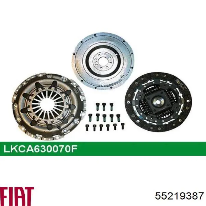 Volante motor 415032910 INA