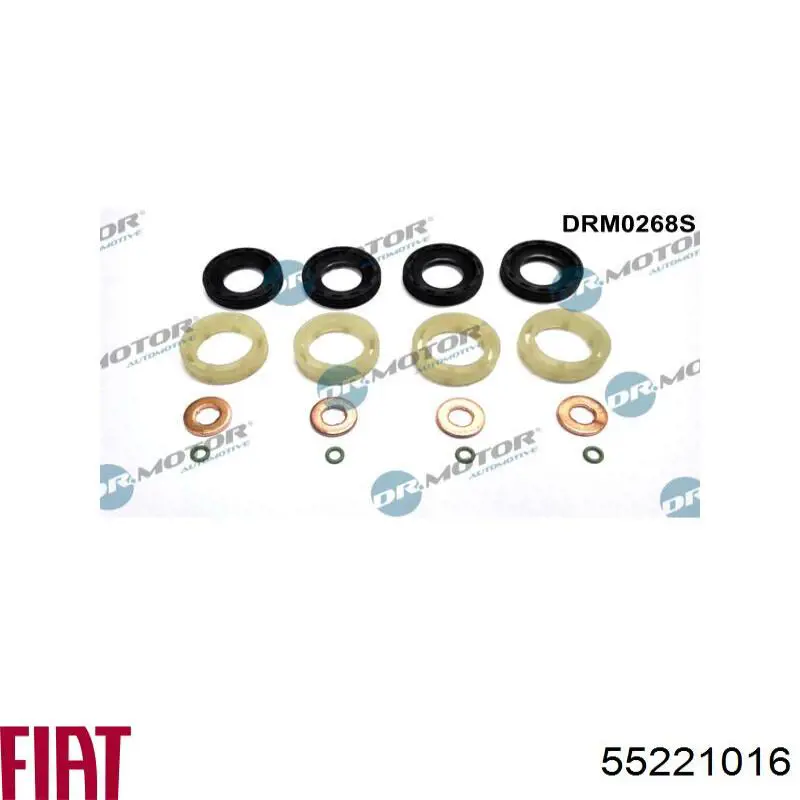Arandela de asiento del inyector Fiat/Alfa/Lancia 55221016 precio, desde 1,33 EUR