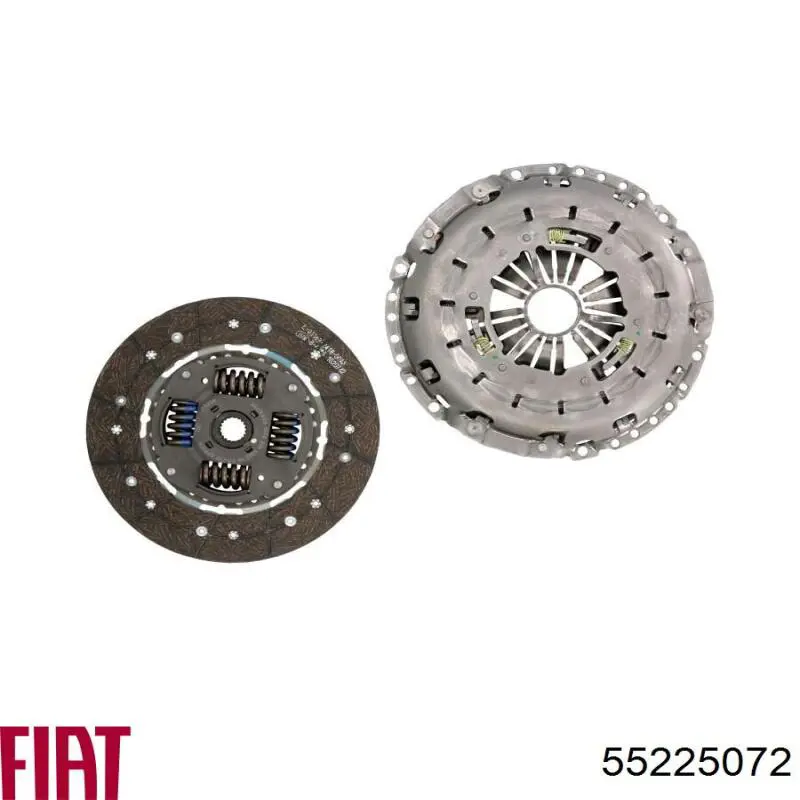 55225072 Fiat/Alfa/Lancia kit de embrague (3 partes)