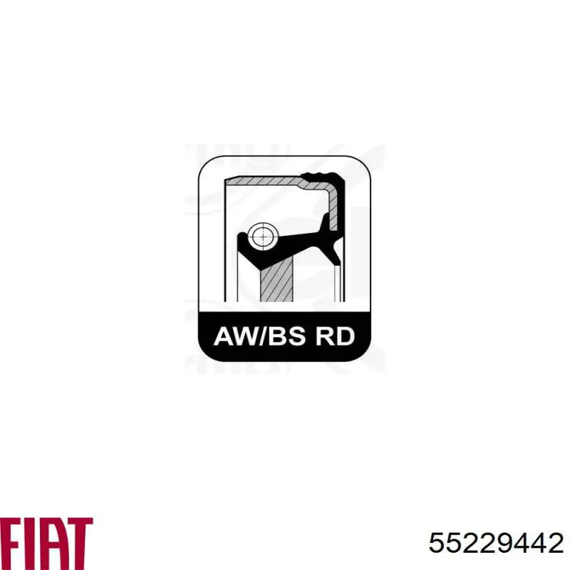 Retén del árbol de levas Fiat/Alfa/Lancia 55229442 precio, desde 8,23 EUR