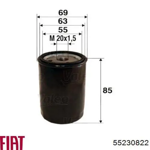 55230822 Fiat/Alfa/Lancia