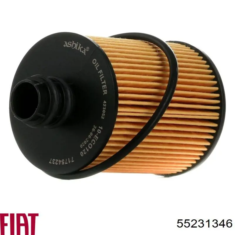 FT94747 Fast tapa de filtro de aceite