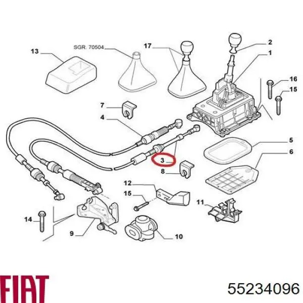 0055194345 Fiat/Alfa/Lancia