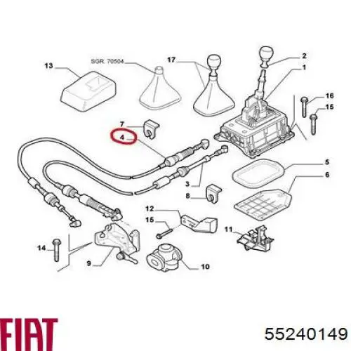 Retén de aceite de la bomba de aceite de la transmisión automática Fiat/Alfa/Lancia 55240149 precio, desde 3,70 EUR