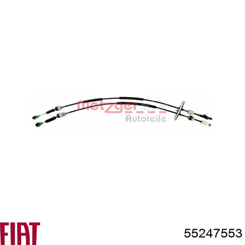 55247553 Fiat/Alfa/Lancia cables de caja de cambios