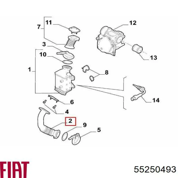 Comprar 55250493 Fiat/Alfa/Lancia 