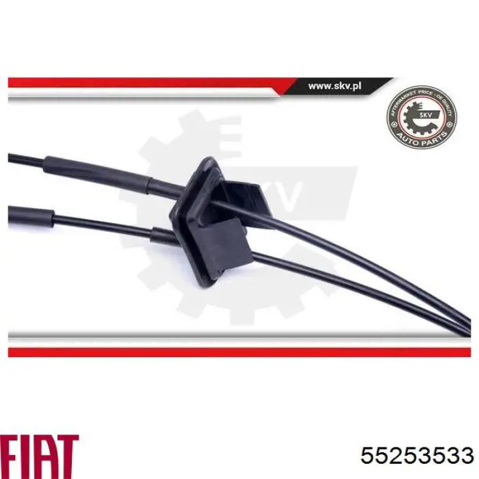 55253533 Fiat/Alfa/Lancia cables de caja de cambios