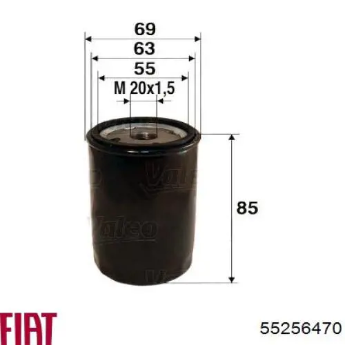 55256470 Fiat/Alfa/Lancia