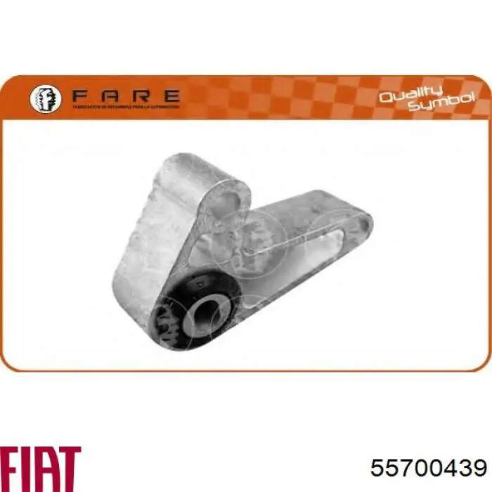 Soporte de motor trasero 06910 Metalcaucho