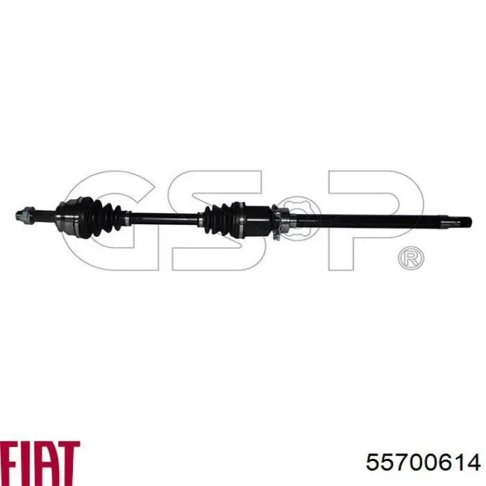 55700614 Fiat/Alfa/Lancia Semieje delantero derecho