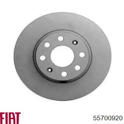 Disco de freno delantero Fiat/Alfa/Lancia 55700920