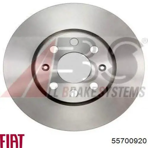 Comprar 55700920 Fiat/Alfa/Lancia Freno de disco delantero
