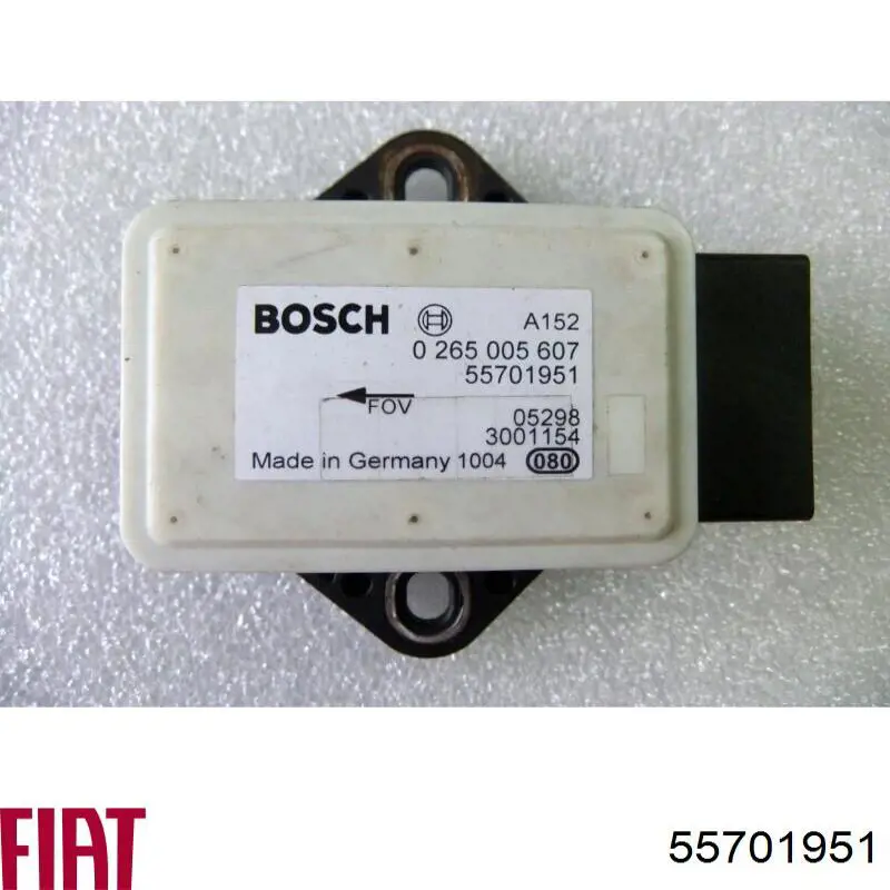 0265005823 Bosch sensor de aceleracion longitudinal