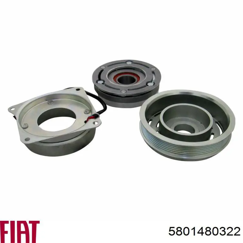 Embrague viscoso de ventilador 504086465 Iveco