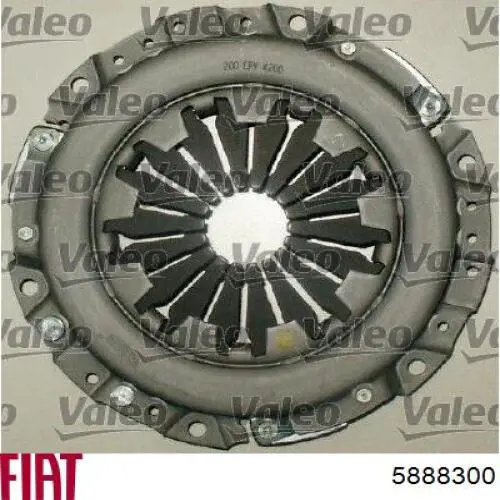 5888300 Fiat/Alfa/Lancia kit de embrague (3 partes)