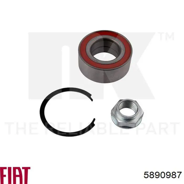 Cojinete de rueda delantero Fiat Tipo 160