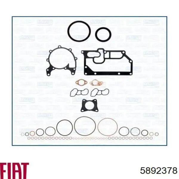 Kit completo de juntas del motor para Fiat Tempra (159)