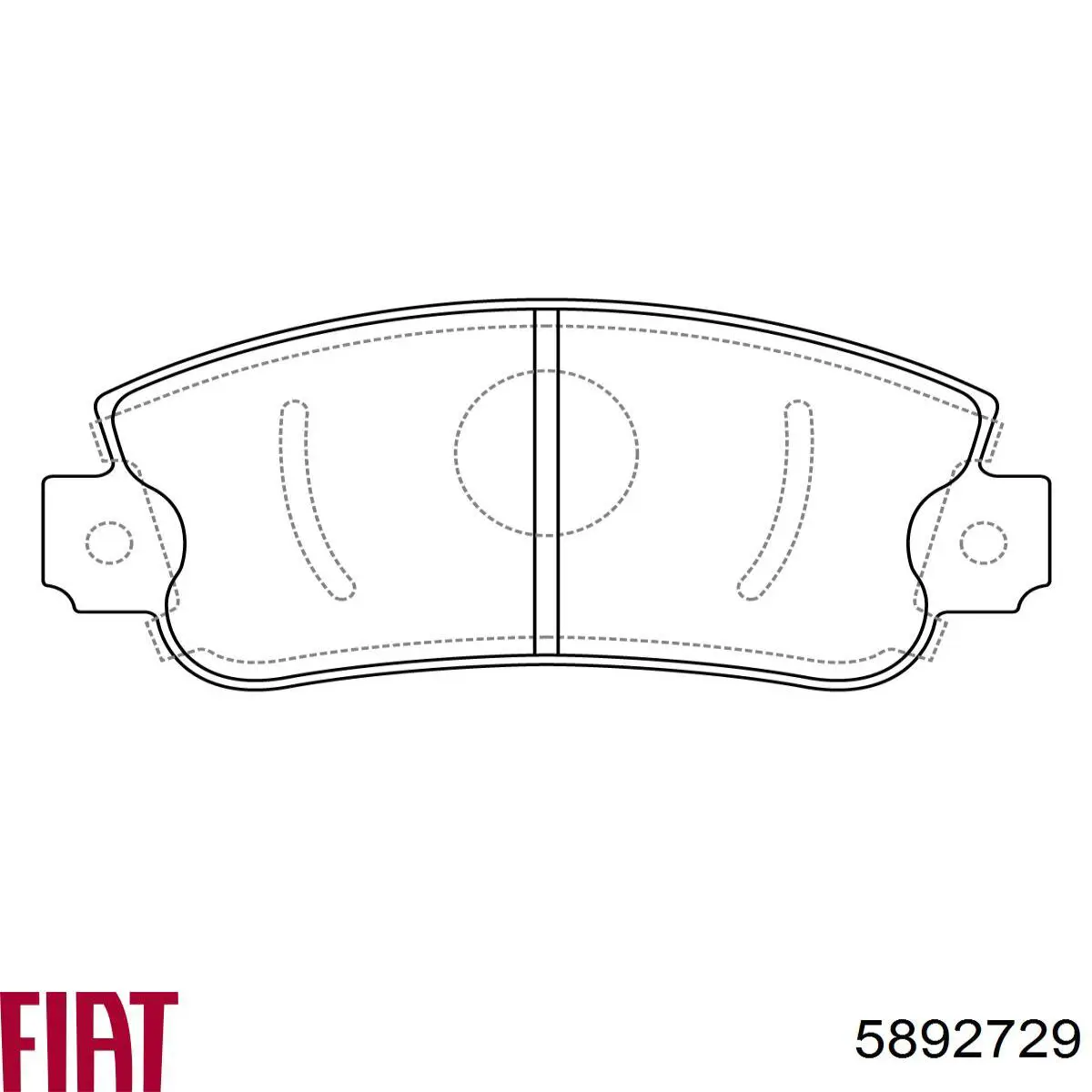 Pastillas traseras de freno Fiat/Alfa/Lancia 5892729 precio, desde 17,37 EUR